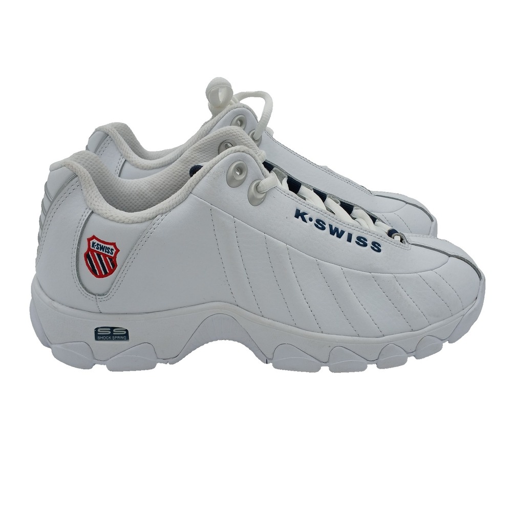 K-Swiss Men's 03426-130 E22/161 CMF Memory Foam Leather Training Shoes Size‎ 9
